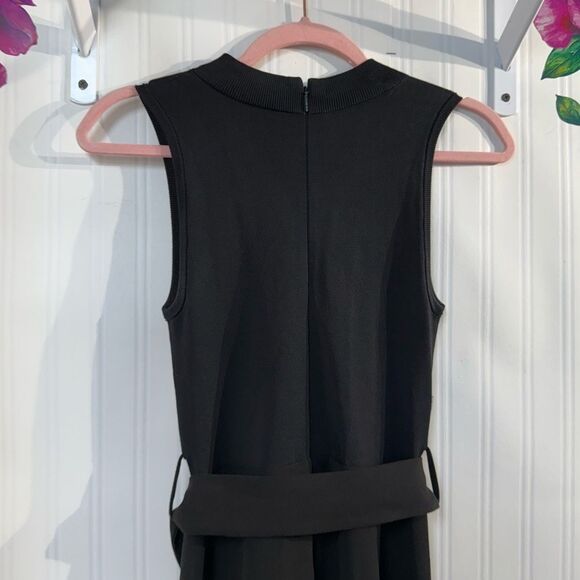 TED BAKER Elegant Black Sleeveless Dress SIZE 1 (XS) - Picture 7 of 7